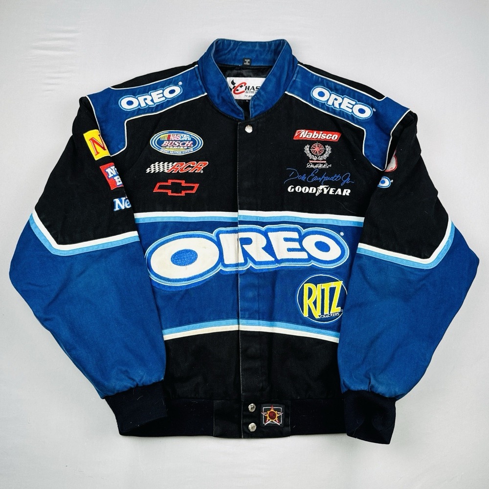 NASCAR Dale Earhardt Jr. OREO Chase Authentics Jacket Large